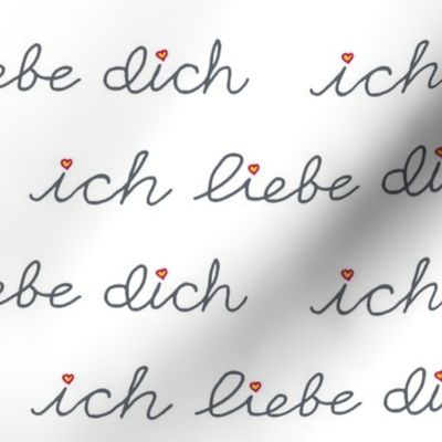 ich liebe dich