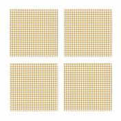 Mini Golden Gingham Plaid