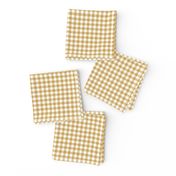 Mini Golden Gingham Plaid