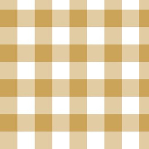 Golden Gingham Plaid - Fall Check