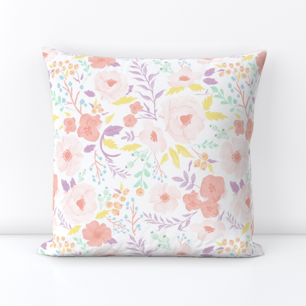 Pastel Meadow Floral