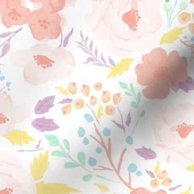 Pastel Meadow Floral