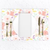 Pastel Meadow Floral