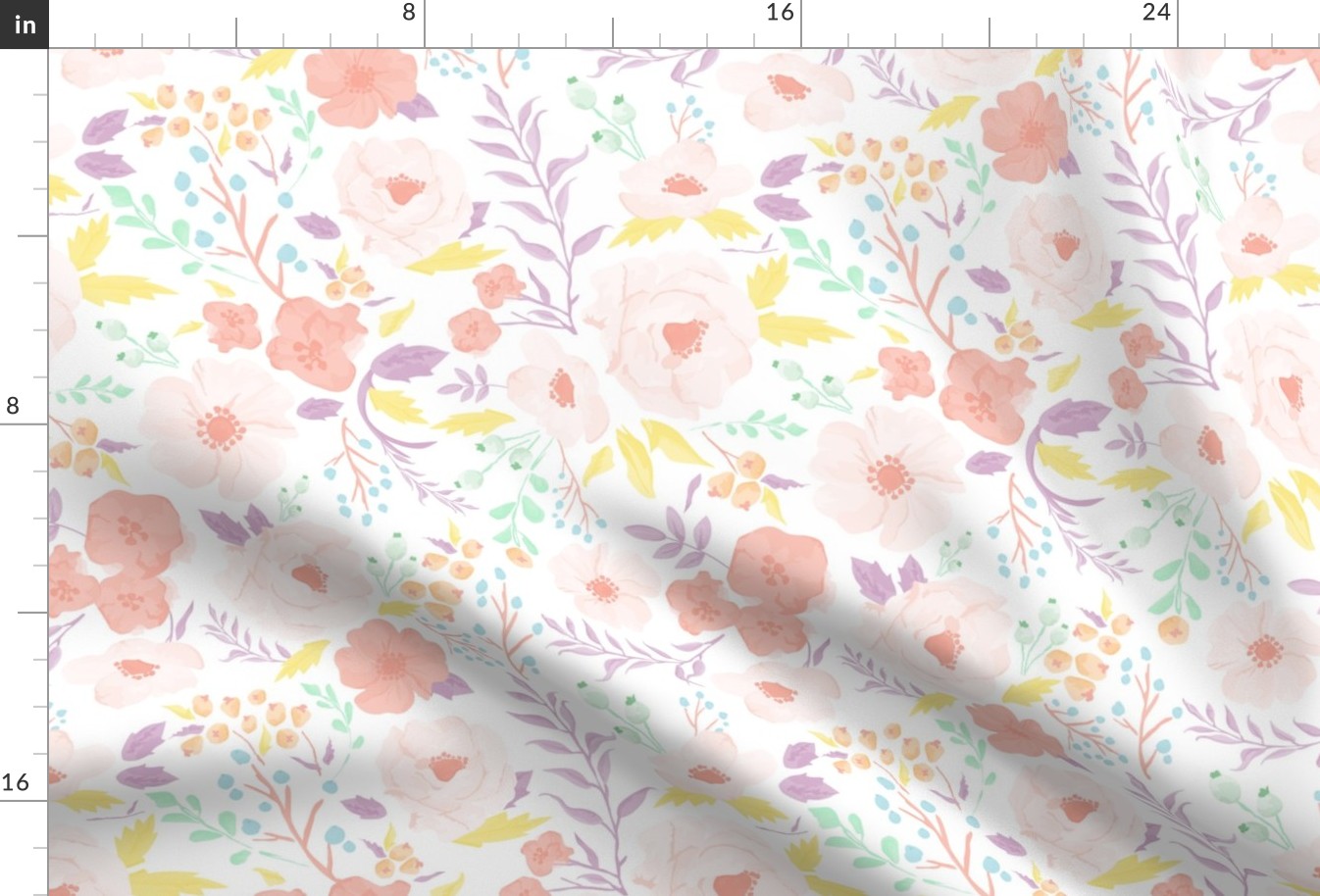 Pastel Meadow Floral