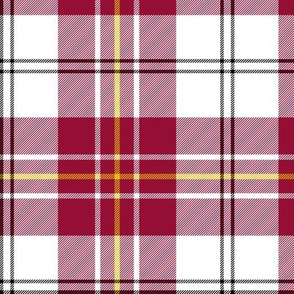 MacPherson dress tartan, 6" burgundy