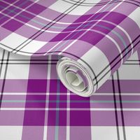 MacPherson dress tartan, 6" purple