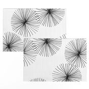 Dandelions White & Black by Friztin