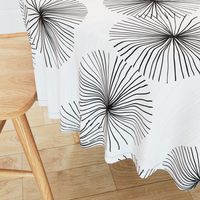 Dandelions White & Black by Friztin