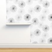  Dandelions Grayscale by Friztin
