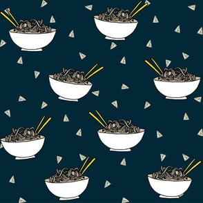 Noodles food kitchen fabric asian noodle bowl dark