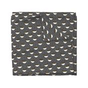 Noodles food kitchen fabric asian noodle bowl grey