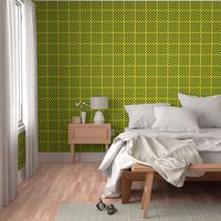 Puzzle Piece Block Grid Green Gold Yellow
