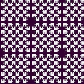 Puzzle Piece Block Grid Purple 