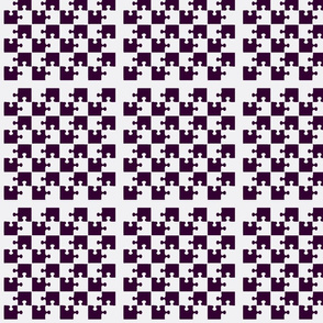 Puzzle Piece Block Grid Purple 