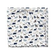 woodland animals - rustic woods collection 