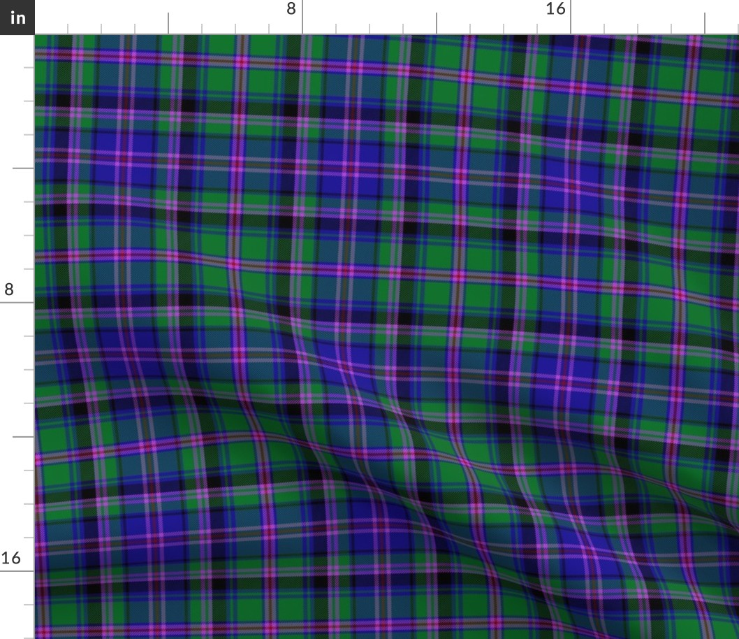 Cooper / Couper tartan, 6" modern colors