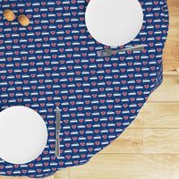 Mini Cooper Hearts - Union Jack Blue - Small