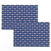 Mini Cooper Hearts - Union Jack Blue - Small