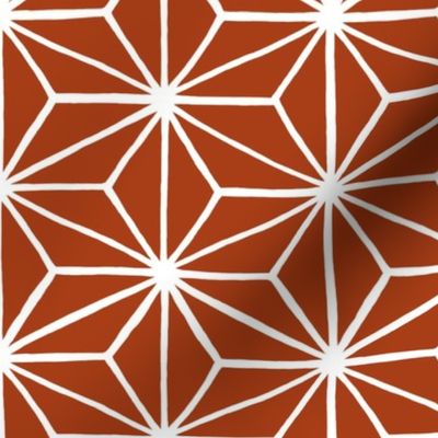 Star Tile Deep Orange // x-large