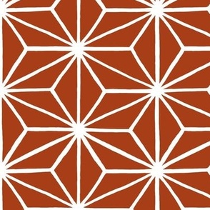 Star Tile Deep Orange // x-large