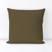 Pantone Military Olive green solid | #63563b