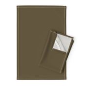 Pantone Military Olive green solid | #63563b