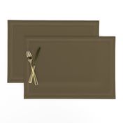 Pantone Military Olive green solid | #63563b