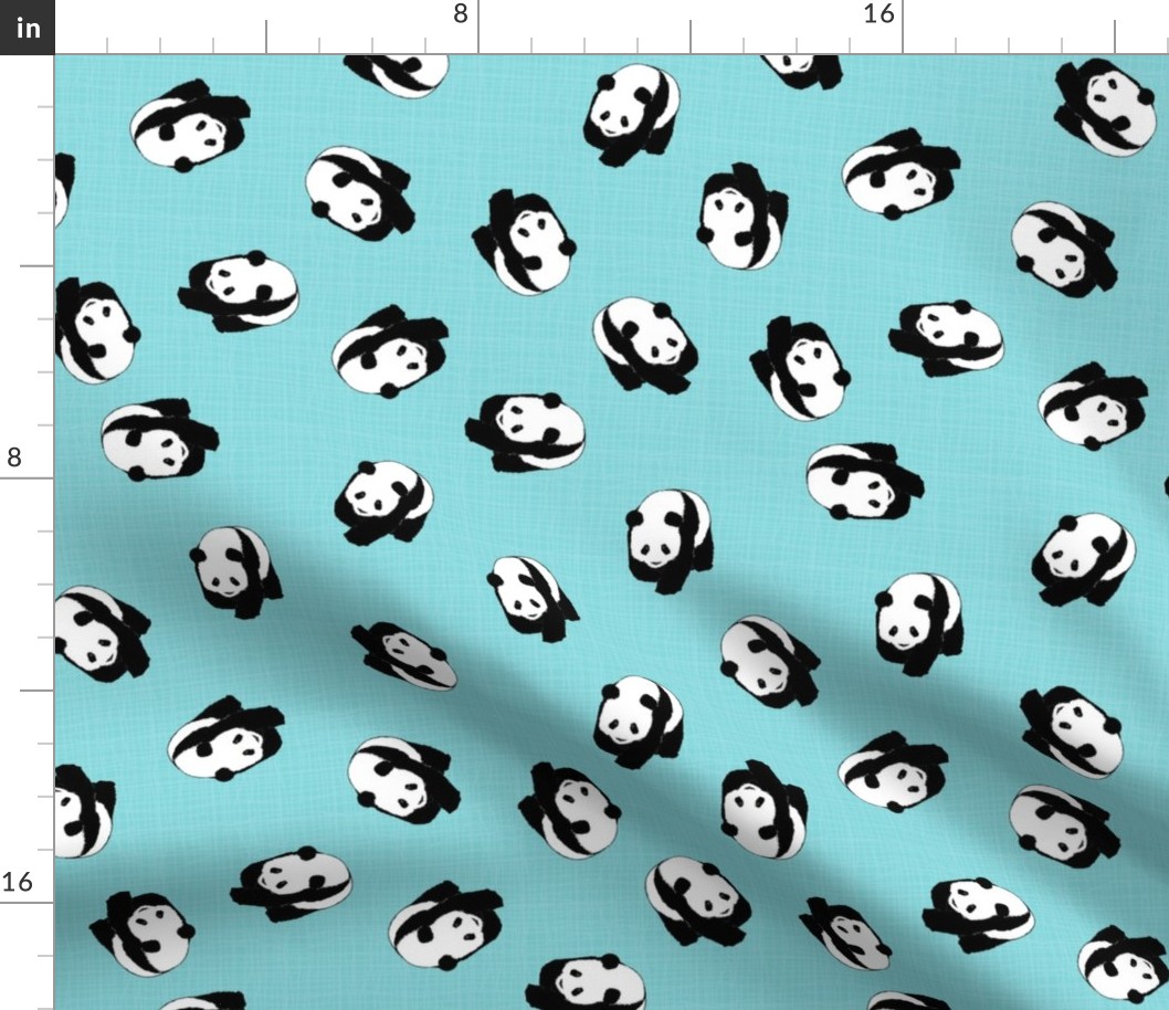 Little Pandas Aqua