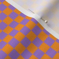 Checkerboard Orange-Purple