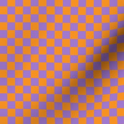 Checkerboard Orange-Purple