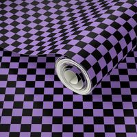 Checkerboard Black-Purple