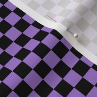 Checkerboard Black-Purple
