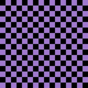 Checkerboard Black-Purple