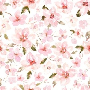 Cherry Blossoms Floral 