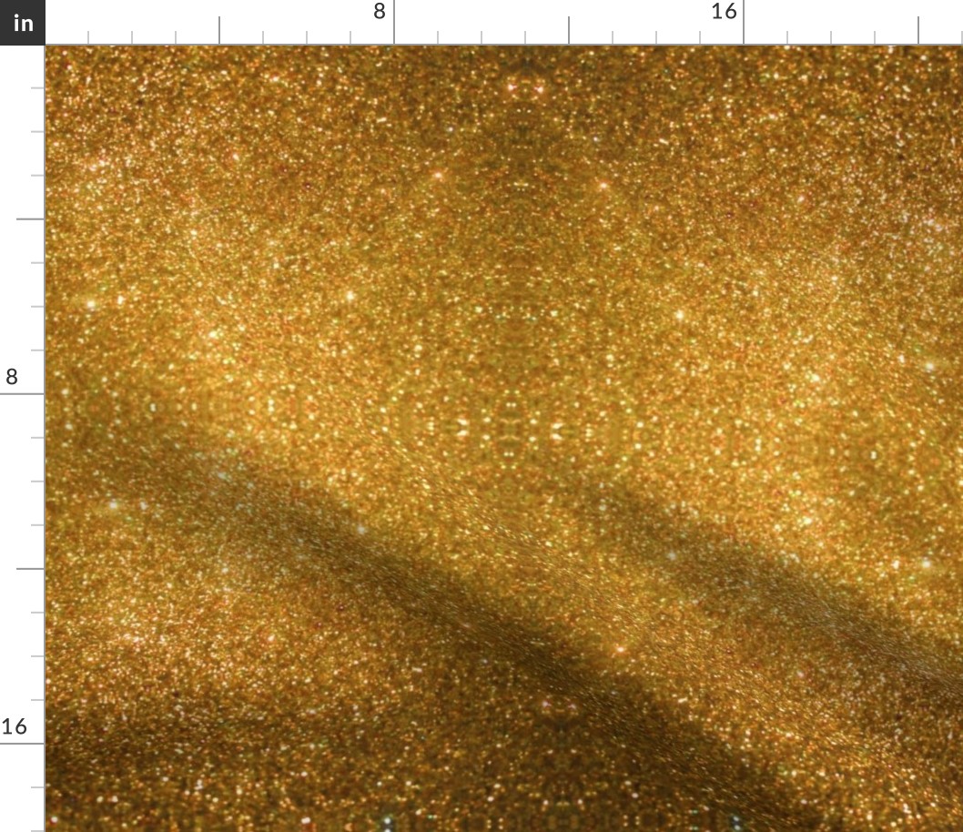 Gold Glitter Faux Texture