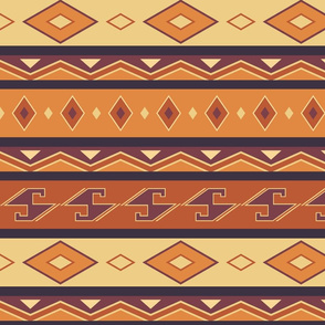 Ethnic print inspired by Africa