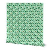 Halloween Floral Green Small