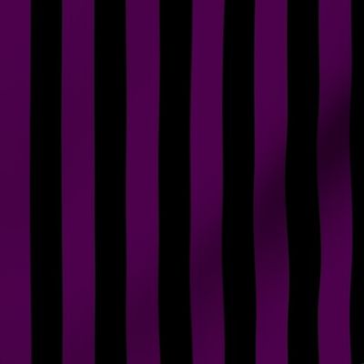 Steampunk - Black and purple stripes