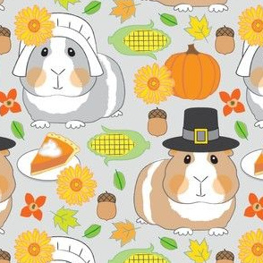 large thanksgiving guinea-pigs-on-soft-grey