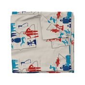 Minnesota Icons tea towel