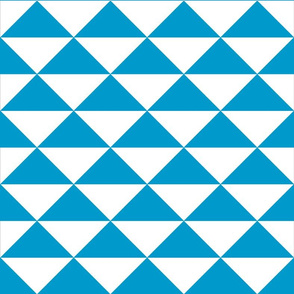 tidy triangles bold blue