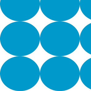 large dots bold blue