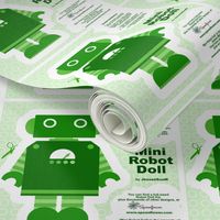 Mini Robot Doll - Green