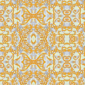 Royalty Halloween Abstract Pattern