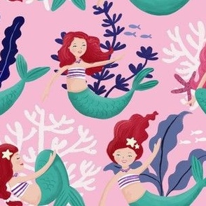 Cute mermaids for girls