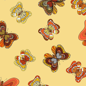 Autumn Butterflies 