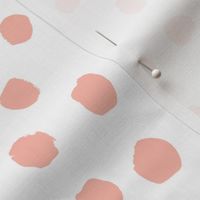 painted dots nursery baby fabric