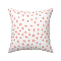 painted dots nursery baby fabric