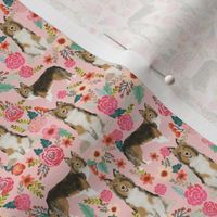 sheltie floral fabric shetland sheepdog fabrics sheltie dog design best vintage florals fabric