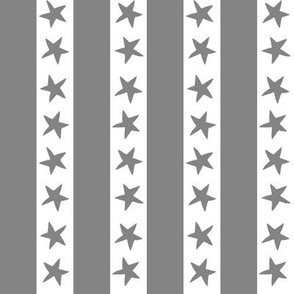 stars and stripes fabric // grey nursery circus design star and stripes design